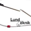Holder for automatic siphon, edge-mounted, 33 &ndash; 56 cm