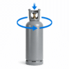 Refilling a 6 kg CO₂ cylinder