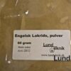 Engelsk Lakrids, pulver, 50 gram