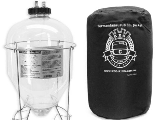 Fermentasaurus – Snub Nose  – 35 liter + isoleringskappe