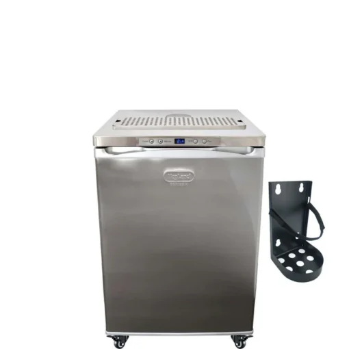 Kegerator, rustfri stål