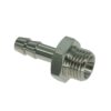 Hose connection, male, ¼”