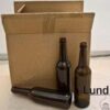 Flaske, brun, 33 cl, 24 stk i papkasse. Sendes IKKE