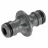 GARDENA Coupling with valve for flow control