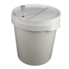 Bucket with lid, 32 litres