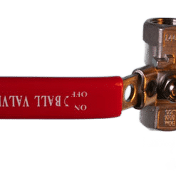 Kuglehane, Syrefast stål, ¼”