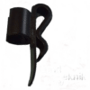 Extension piece for siphon in acid-resistant steel