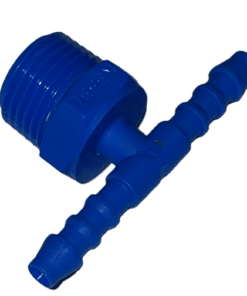 T stykke, plast, 6 mm – 1/2″
