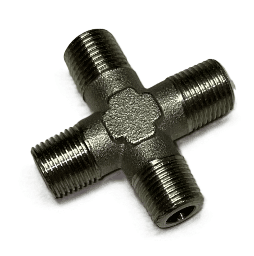 X stykke, 4 nipler 1/8″