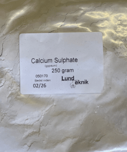 Calcium Sulphate (gypsum), CaSO₄