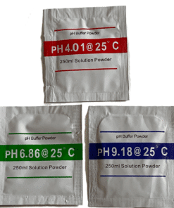 <trp-post-container>pH calibration powder, 3 ranges</trp-post-container