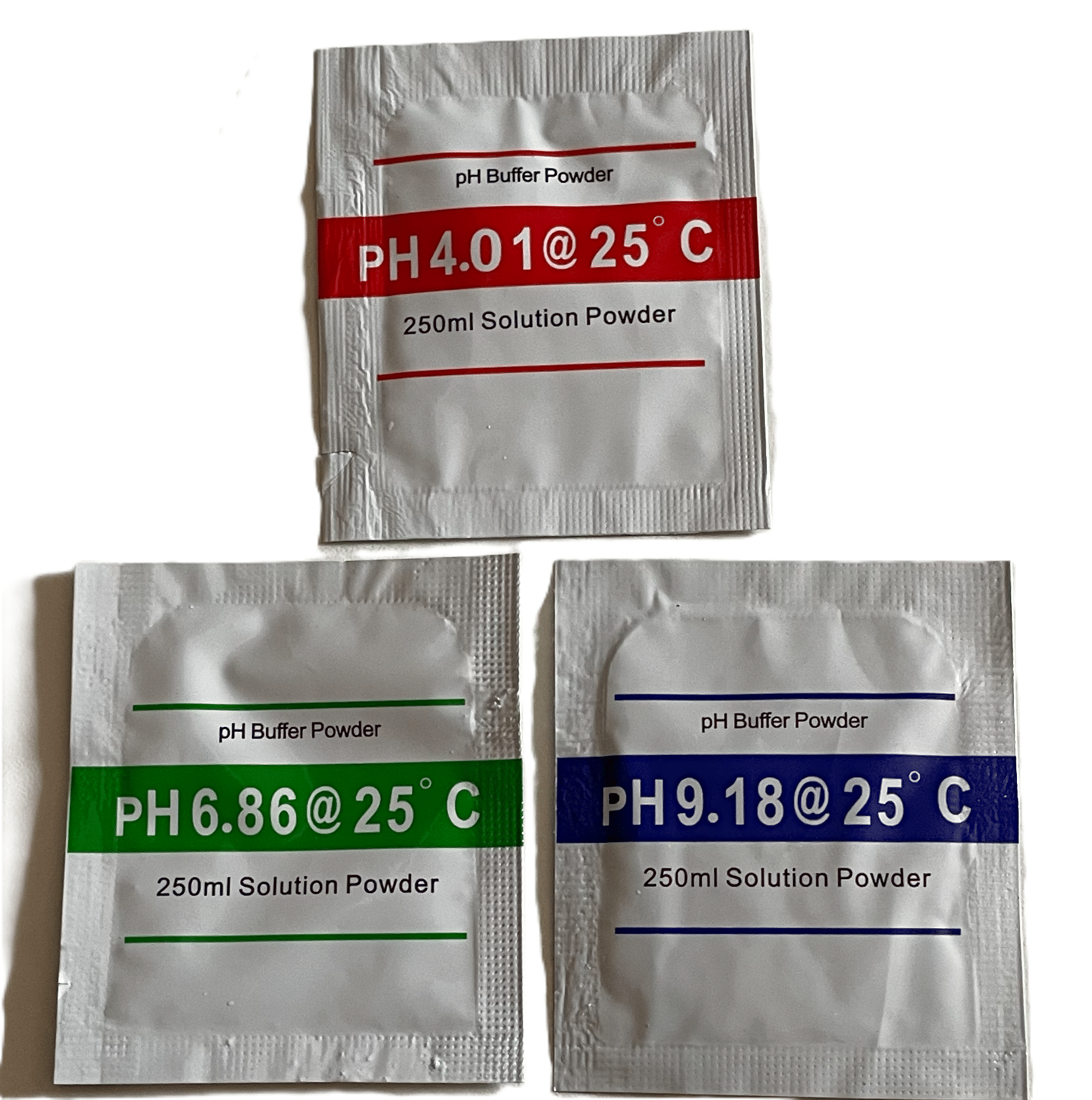 pH kalibreringspulver, 3 områder pH kalibreringspulver, 3 områder