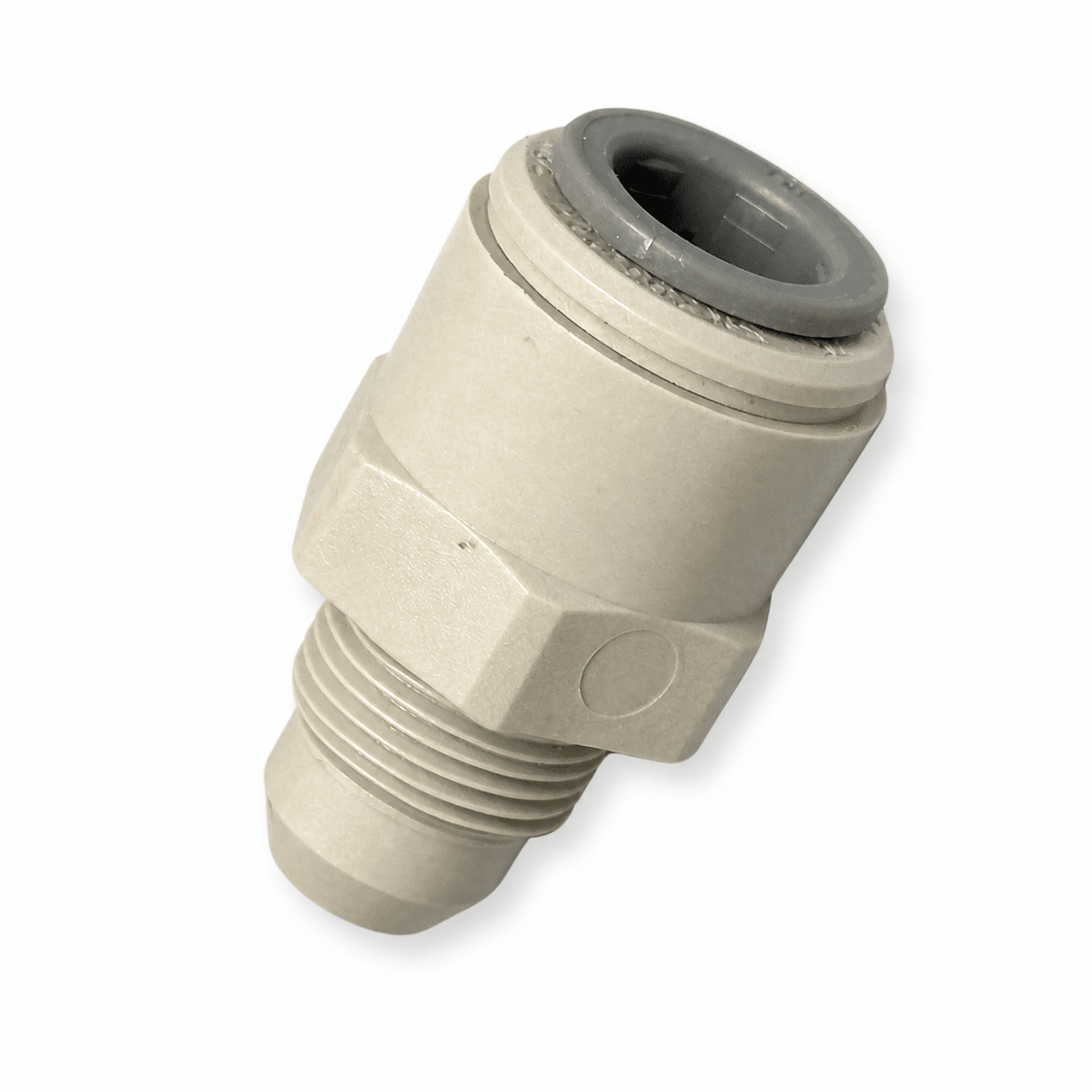 John Guest adapter, 3/8″ – 9/16″ udvendigt gevind