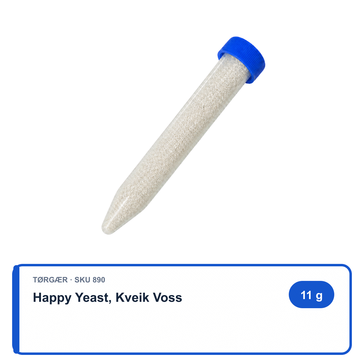 Happy Yeast, Kveik Voss, 11 gram